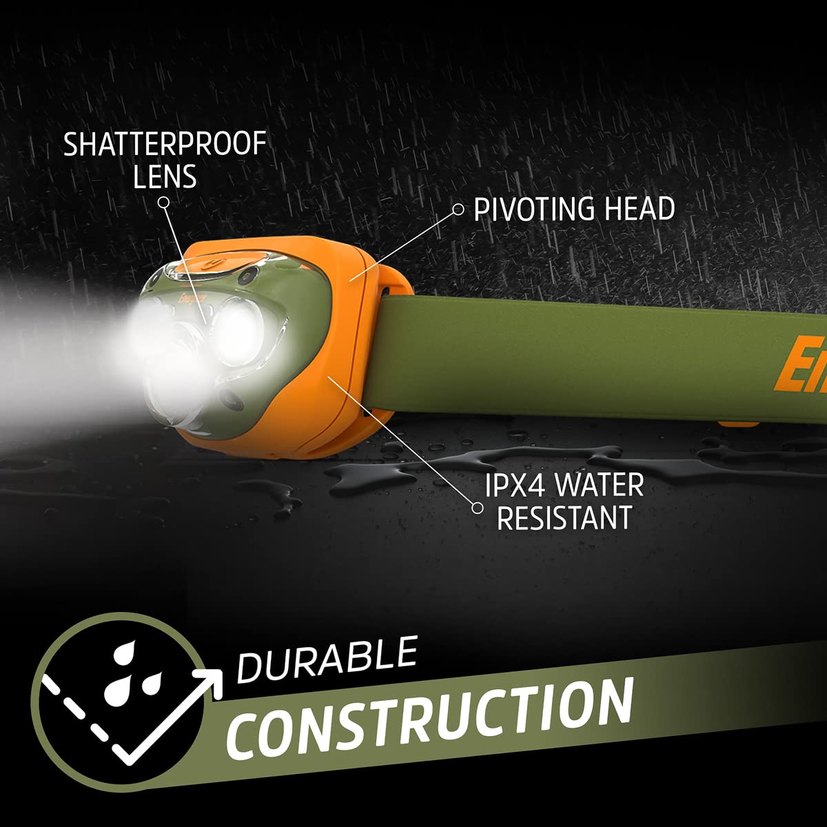 Foto 6 pulgar | Linterna Frontal Energizer Led Pro (paquete De 2) Ipx4 Resistente Al Agua - Venta Internacional.