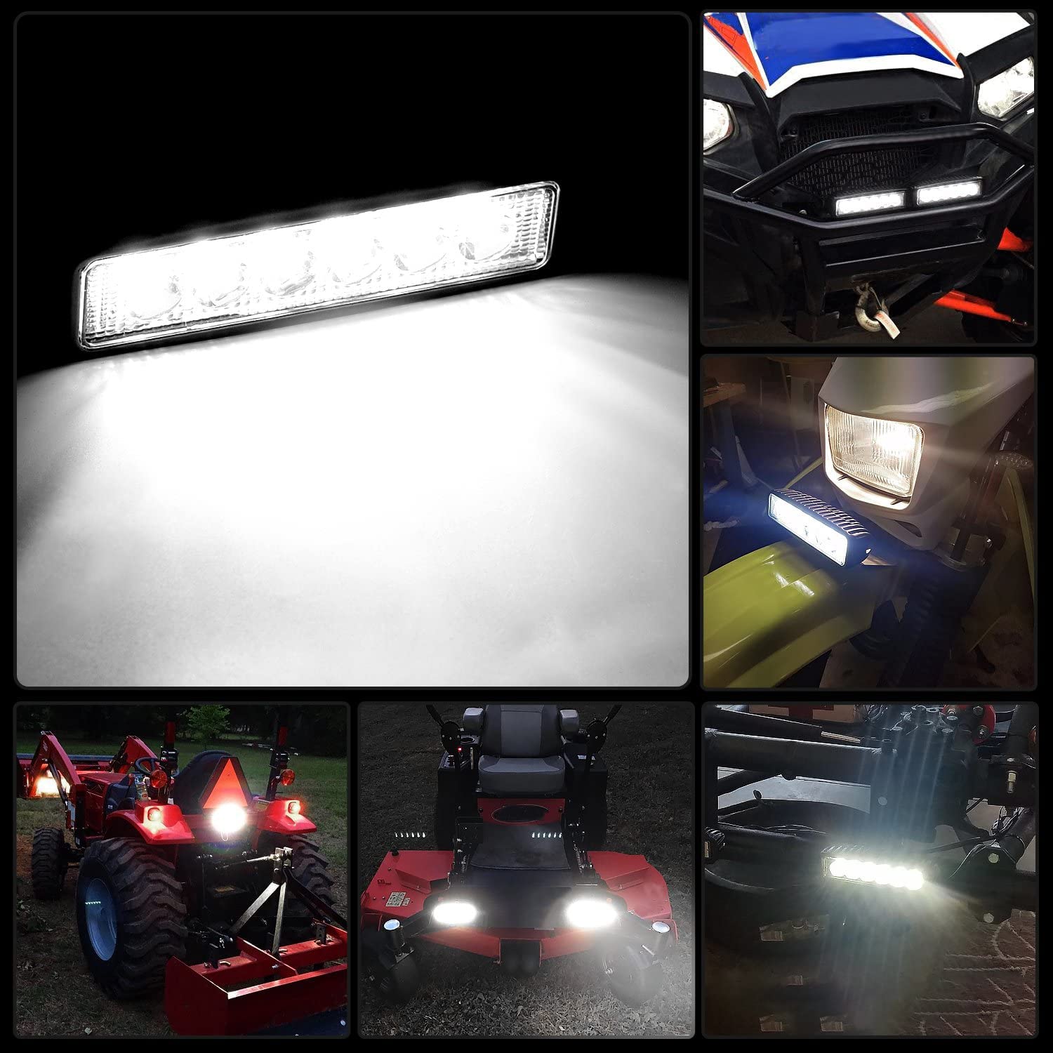 Foto 8 pulgar | Barra De Luces Led Nilight De 18 W Para Conducción Puntual, Barco Todoterreno, 2 Unidades - Venta Internacional.