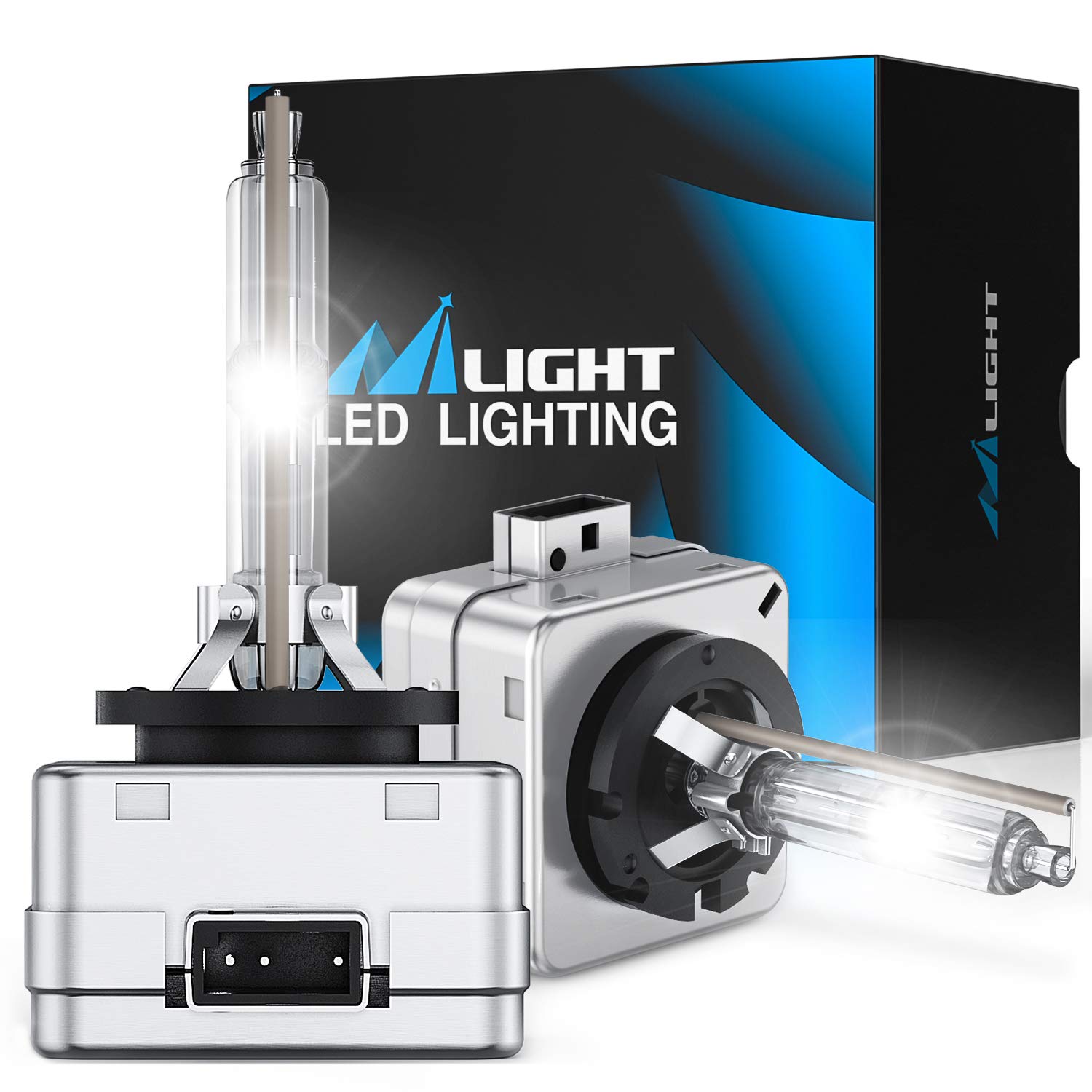 Foto 2 pulgar | Bombillas Para Faros Delanteros Nilight D1s Hid Xenon 6000 K 12 V, Paquete De 2 - Venta Internacional.