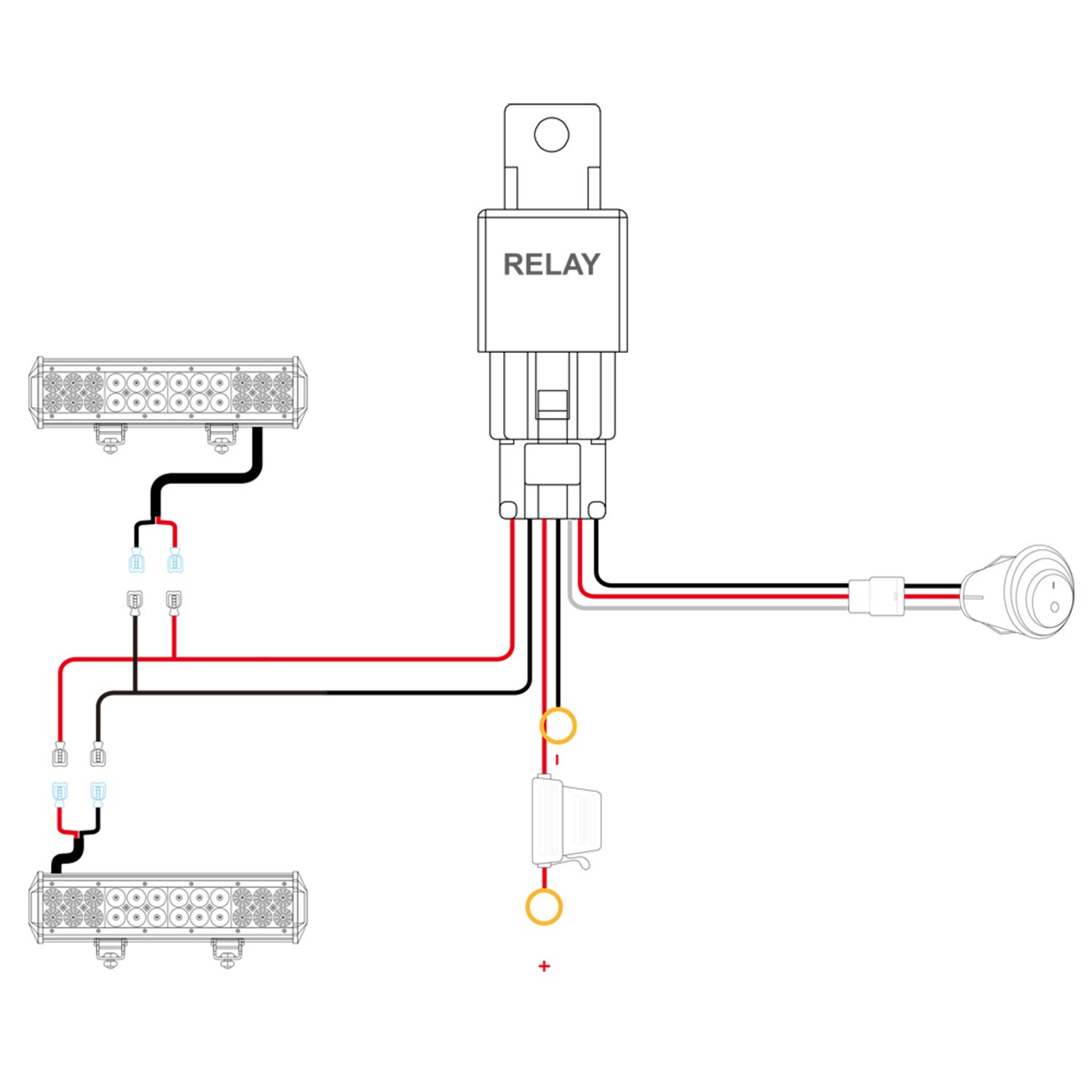 Foto 5 pulgar | Barra De Luces Led Nilight Zh409 De 20 Cm, 420 W, Triple Fila, 42000 Lúmenes - Venta Internacional.