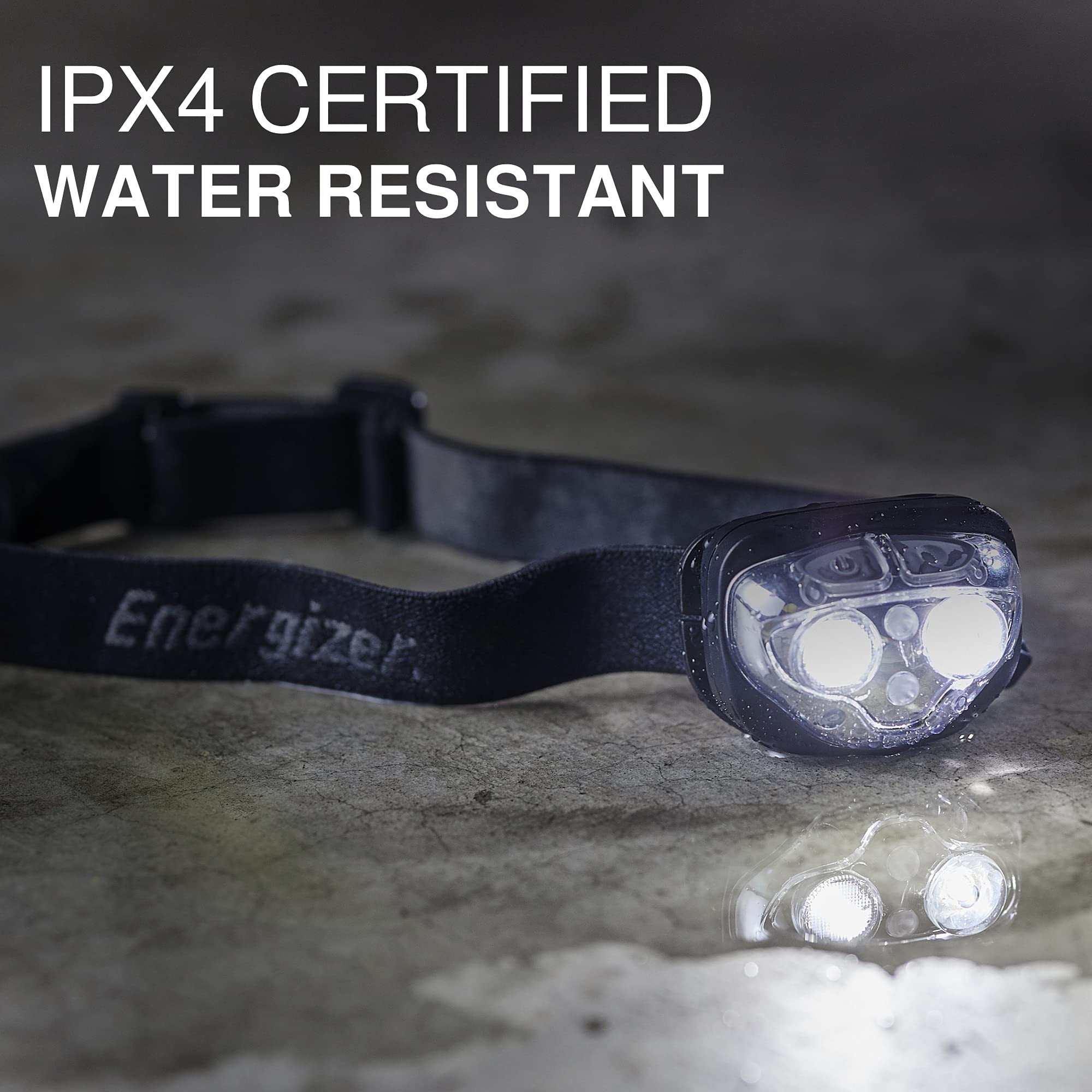 Foto 5 pulgar | Linterna Frontal Energizer Led Recargable Pro400 Ipx4 Resistente Al Agua - Venta Internacional.