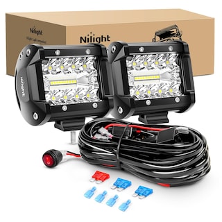 Foto 1 | Barra De Luces Led Nilight, 60 W, 10 Cm, Combo De 2 Unidades Con Kit - Venta Internacional.