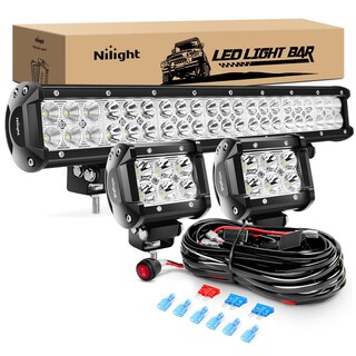 Foto 1 | Barra De Luces Led Nilight Zh002, 20 Pulgadas, 126 W, Spot Flood Combo - Venta Internacional.