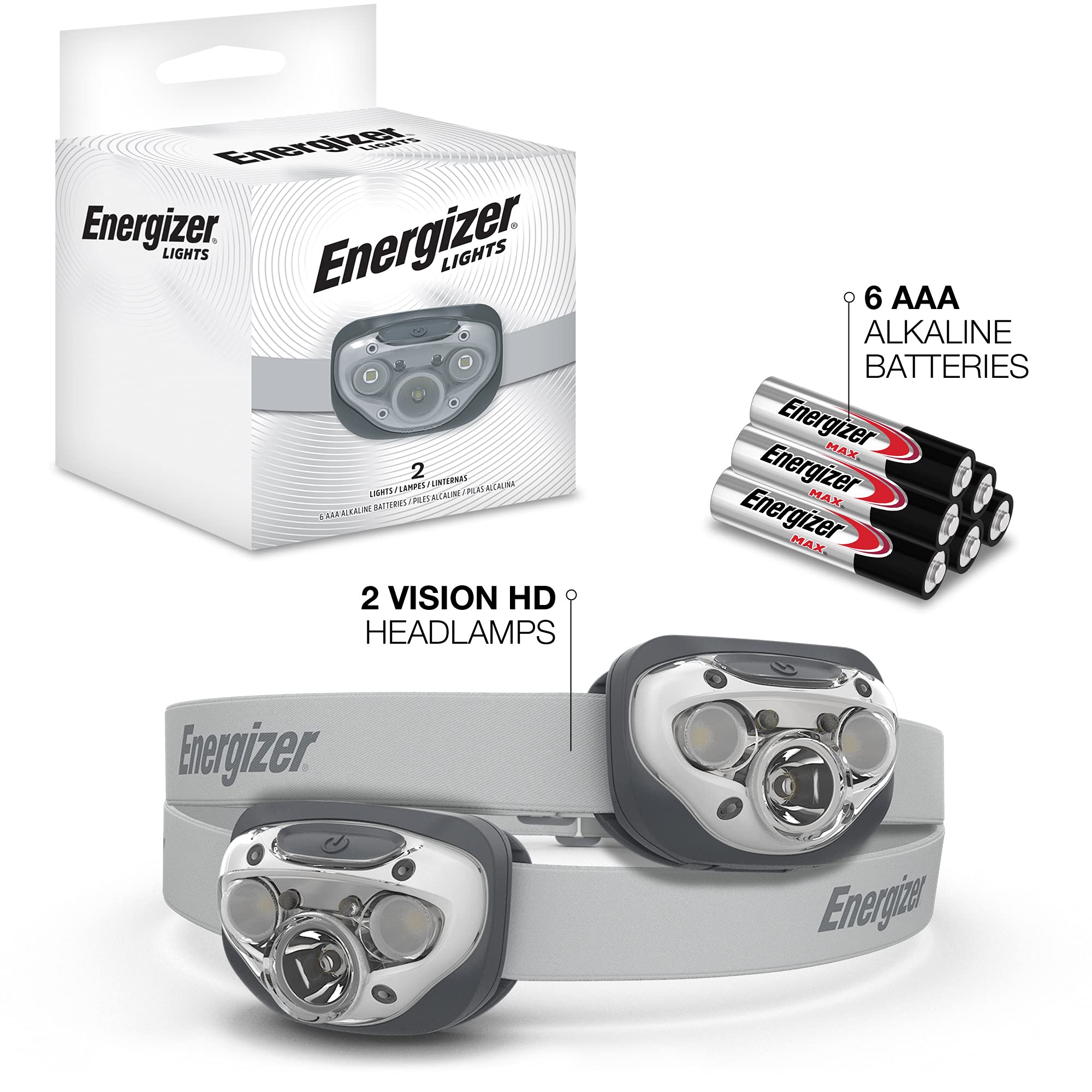 Foto 8 pulgar | Linterna Frontal Energizer Led Pro (paquete De 2) Ipx4 Resistente Al Agua - Venta Internacional.