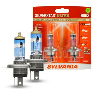 Foto 1 | Bombilla Halógena Para Faros Delanteros Sylvania 9003 Silverstar Ultra X2 - Venta Internacional.