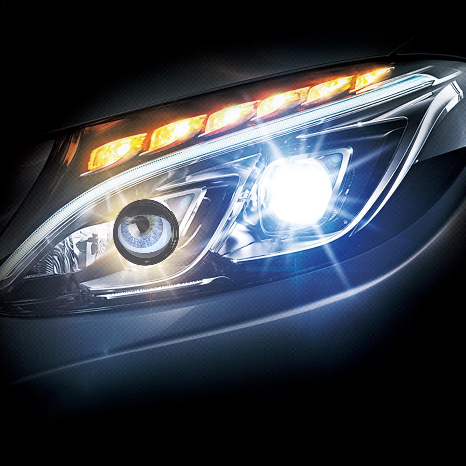 Foto 8 pulgar | Faros De Coche Lafande Demon Eye 2024 New Dynamic Devil Eye - Venta Internacional.