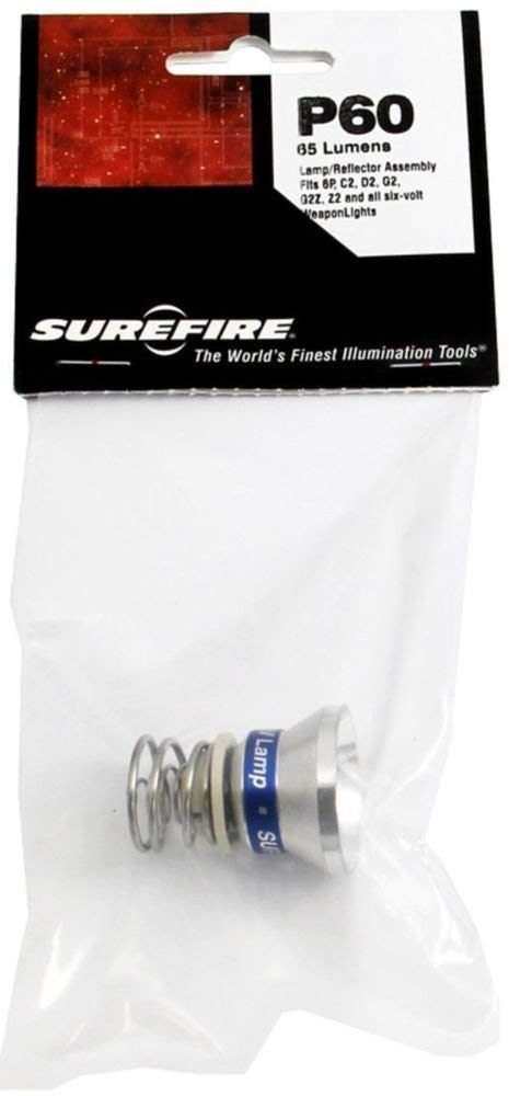 Foto 3 pulgar | Lámpara De Repuesto Surefire P60 Incandescente 65 Lum Black - Venta Internacional.