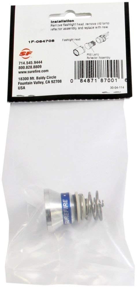 Foto 4 pulgar | Lámpara De Repuesto Surefire P60 Incandescente 65 Lum Black - Venta Internacional.