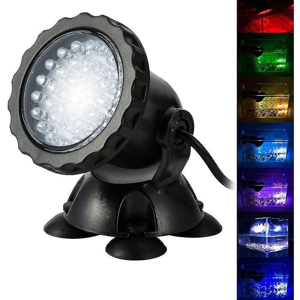 Proyector De Acuario Led Rgb Huoguo Ip68 De 3,5 W - Venta Internacional.