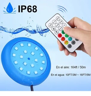 Foto 2 | Luz Xtellar Xtellar Led Para Piscina Lámpara 10w 12v Rgb Alberca Con Remote