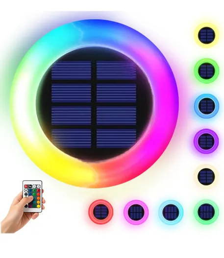 Lámpara Xtellar Xtellar Solar Flota Para Alberca Led 16color Lampara Alberca