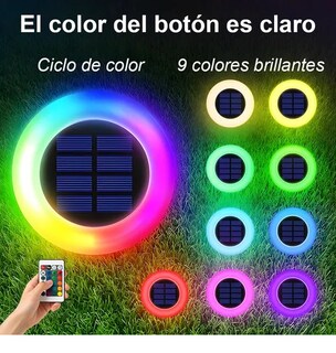 Foto 2 | Lámpara Xtellar Xtellar Solar Flota Para Alberca Led 16color Lampara Alberca