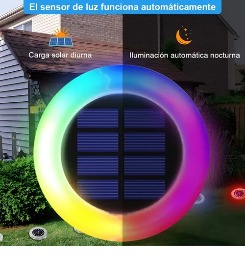 Foto 4 pulgar | Lámpara Xtellar Xtellar Solar Flota Para Alberca Led 16color Lampara Alberca