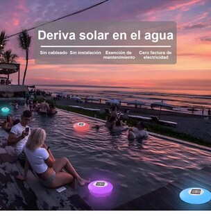 Foto 4 | Lámpara Xtellar Xtellar Solar Flota Para Alberca Led 16color Lampara Alberca