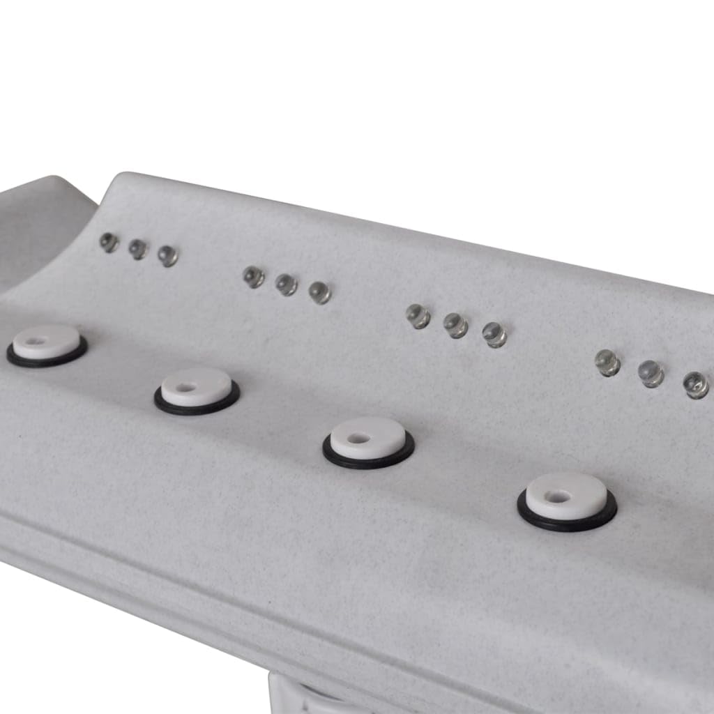 Foto 4 pulgar | Fuente Para Piscina Vidaxl Led Cascade Waterfall, Color Blanco - Venta Internacional.