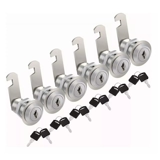 Foto 2 | Cerradura con Paleta Gancho 90° 30 MM para Cajón Armario Eo Safe Imports Esi-9617 Plata Set 6 PZAS