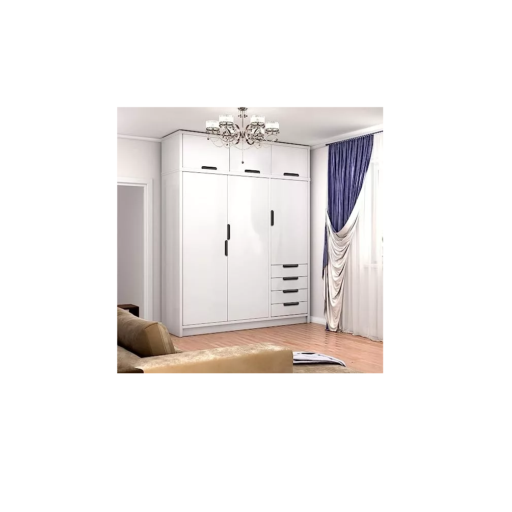 Foto 5 pulgar | Jaladera Oculta Perfil L 15 Cm para Cajón Puerta 10 Pzs Negro