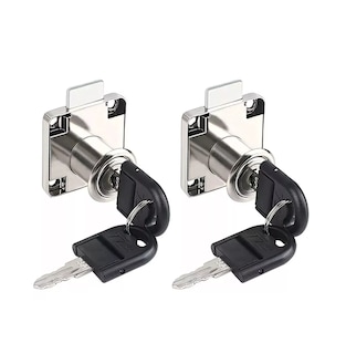 Foto 2 | 12pcs Cerradura Chapa Para Muebles Cajones Closet Con Llaves Gris