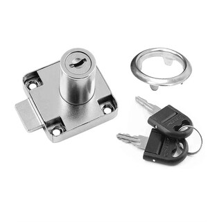 Foto 3 | 12pcs Cerradura Chapa Para Muebles Cajones Closet Con Llaves Gris