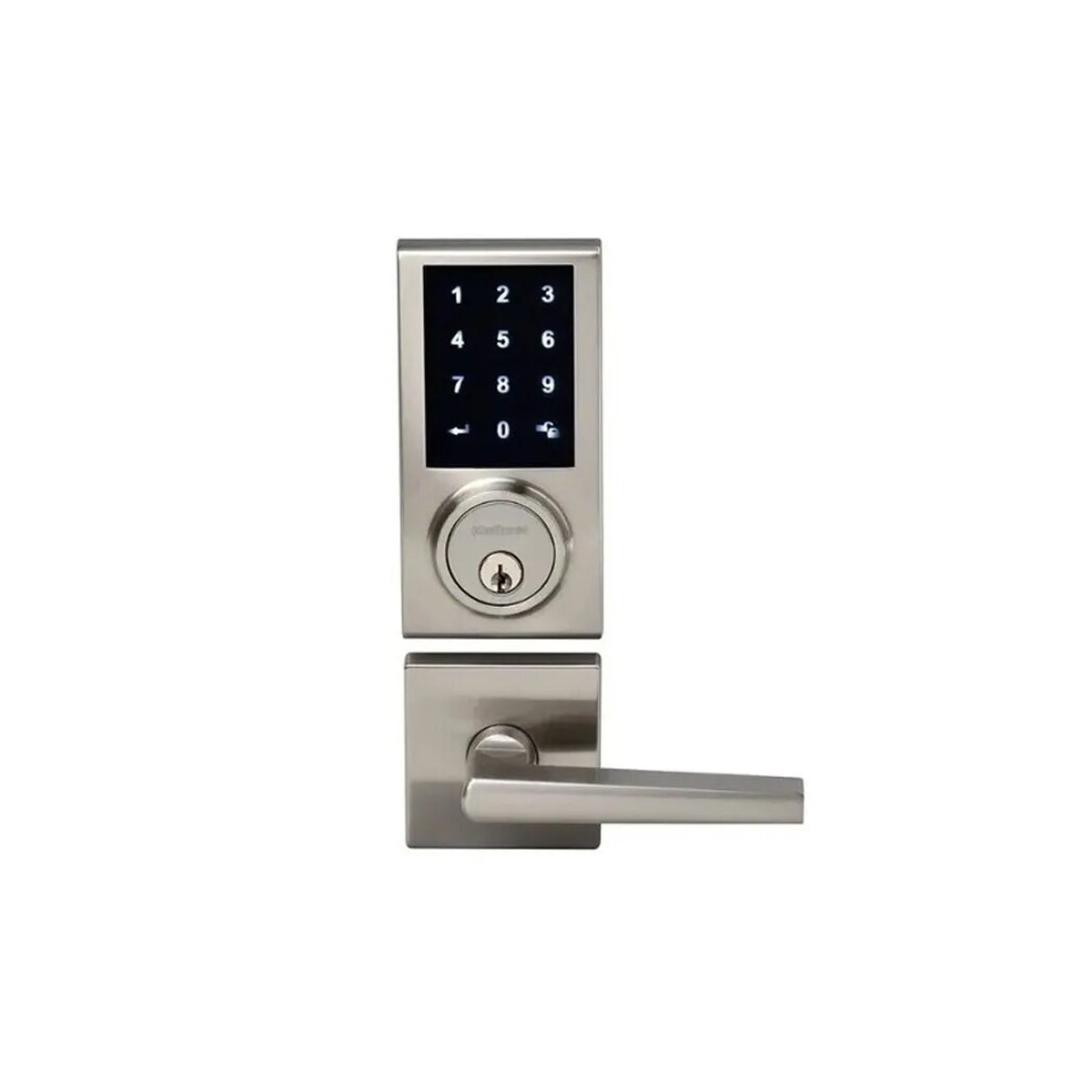Cerrojo Electrónico Kwikset Con Pantalla Táctil y Manija
