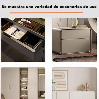 Foto 3 | Xtellar Cerradura Segura De Alta Calidad Para Cajón Y Puerta Principal 2pcs - Negro