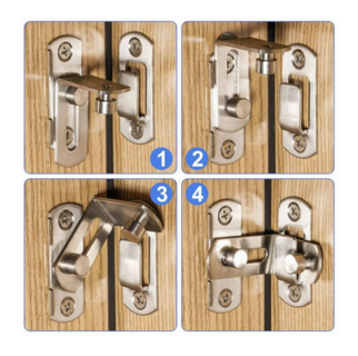Foto 5 | Pestillos de Seguridad Belug para Puertas