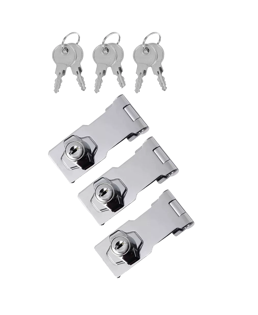 Pestillos de Seguridad Belug para Puertas 3 Piezas