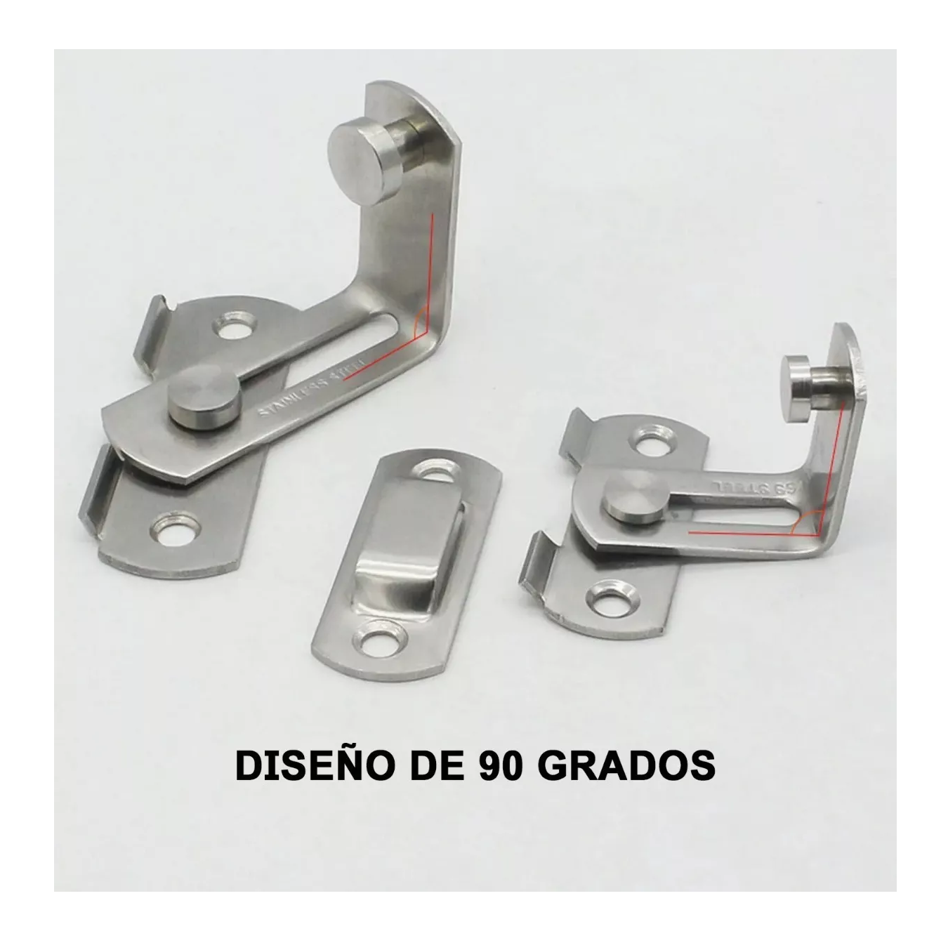 Foto 4 pulgar | Pestillos de Puerta Lab.G 2 Piezas