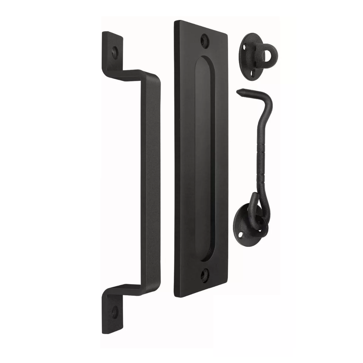 Foto 1 | Manija De Puerta De Granero Juegos De Pestillo De Bloqueo Eo Safe Imports Esi-15615 Negro
