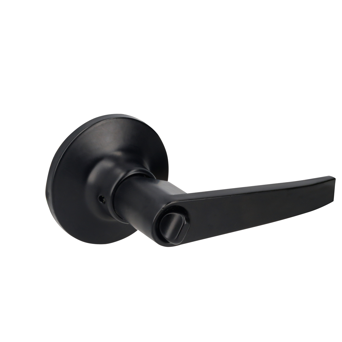 Foto 1 | Manija Tubular Recta Función Recámara, Negra, Llave Estándar, Blíster Lock