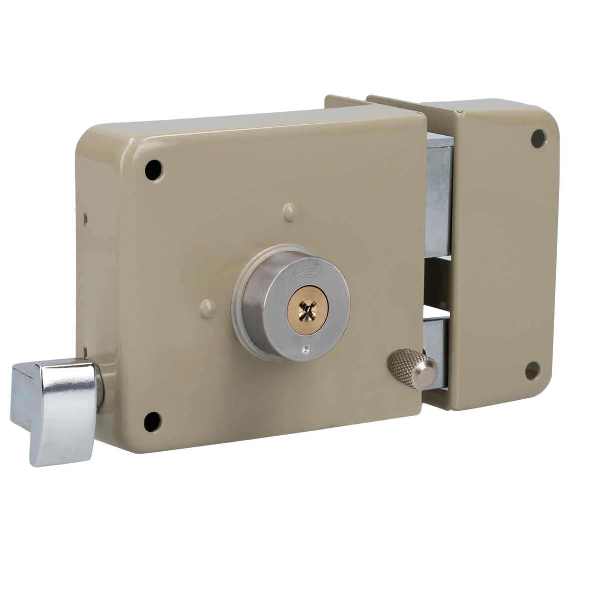 Foto 1 | Cerradura Sobreponer Clásica Función Derecha , Llave Tetra, En Caja Lock