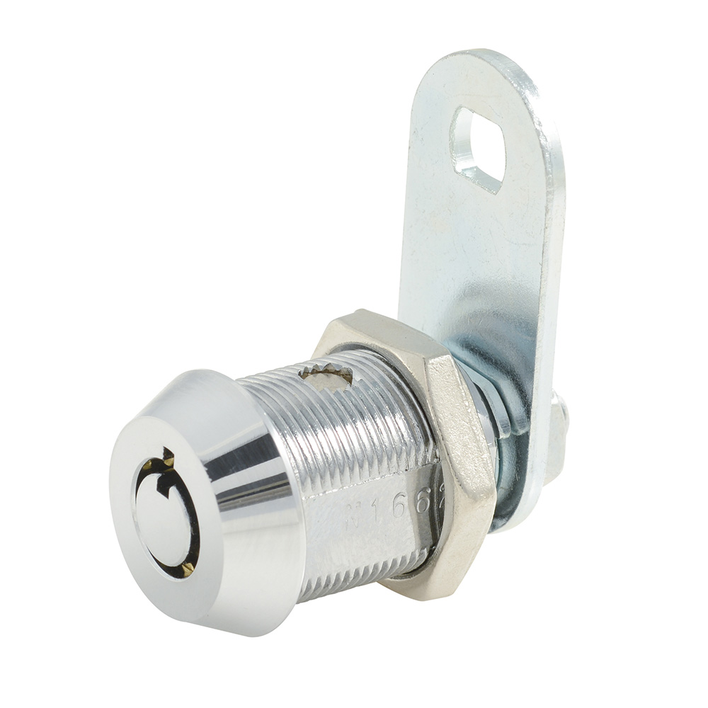 Foto 2 pulgar | Cerradura Tubular, Cromo Brillante, Llave Estándar, Blíster Lock