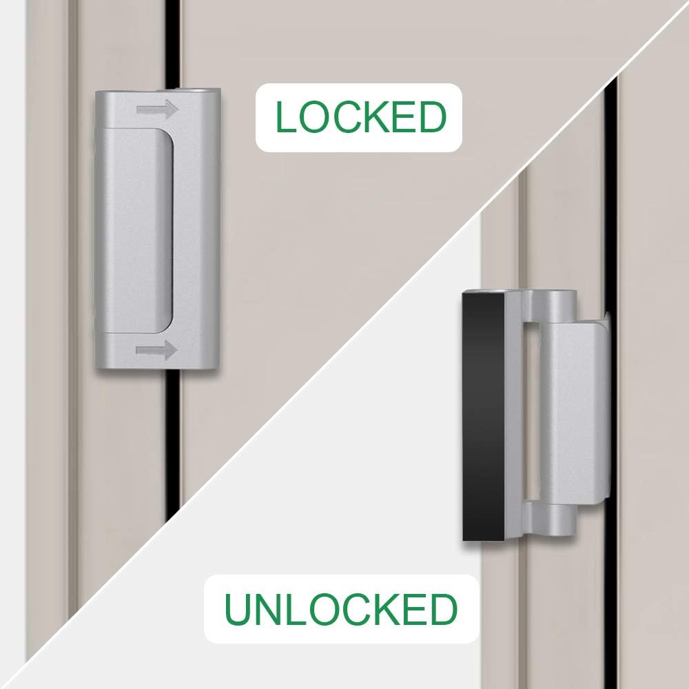 Foto 7 | Cerradura De Puerta Winonly, Refuerzo De Seguridad Para El Hogar, 800 Libras - Venta Internacional.