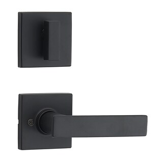 Foto 4 | Juego De Manillas De Puerta Amazon Basics Contemporary Stamford Lever - Venta Internacional.
