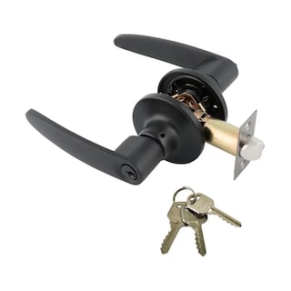 Foto 2 | Chapas Para Puertas Cerradura Manijas Con Llave Lab.g Negro