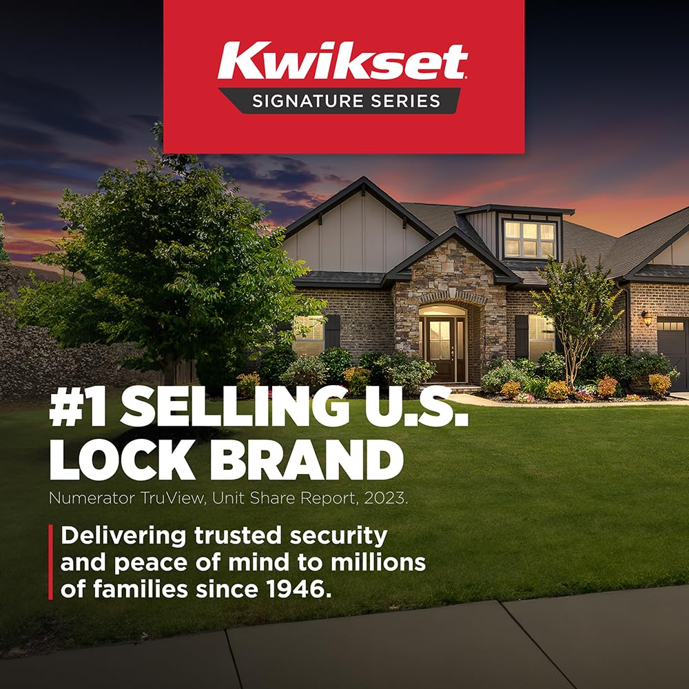 Foto 7 | Tirador De Puerta Falso Kwikset Halifax Cromado Satinado De Un Solo Lado - Venta Internacional.