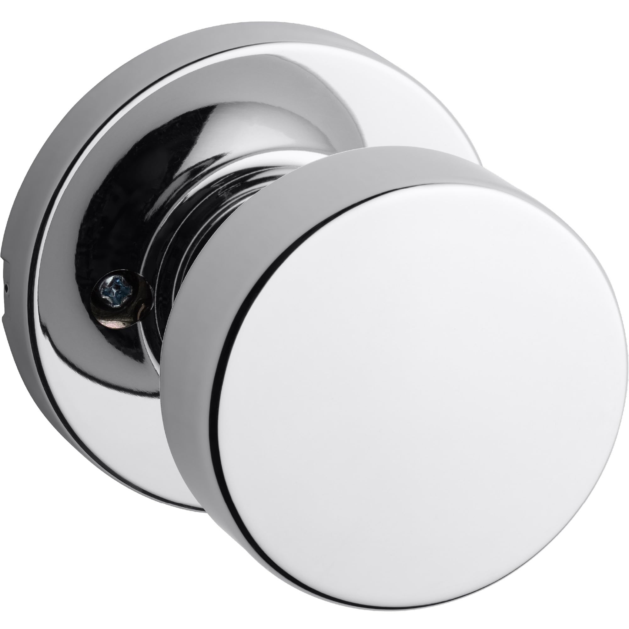 Foto 2 pulgar | Pomo De Puerta Falso Kwikset Pismo Para Armarios, Puertas Francesas, Cromado - Venta Internacional.