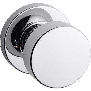 Foto 1 | Pomo De Puerta Falso Kwikset Pismo Para Armarios, Puertas Francesas, Cromado - Venta Internacional.