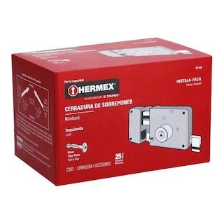 Foto 2 | Cerradura Sobreponer Hermex Cs-85i Instala-fácil Izquierda