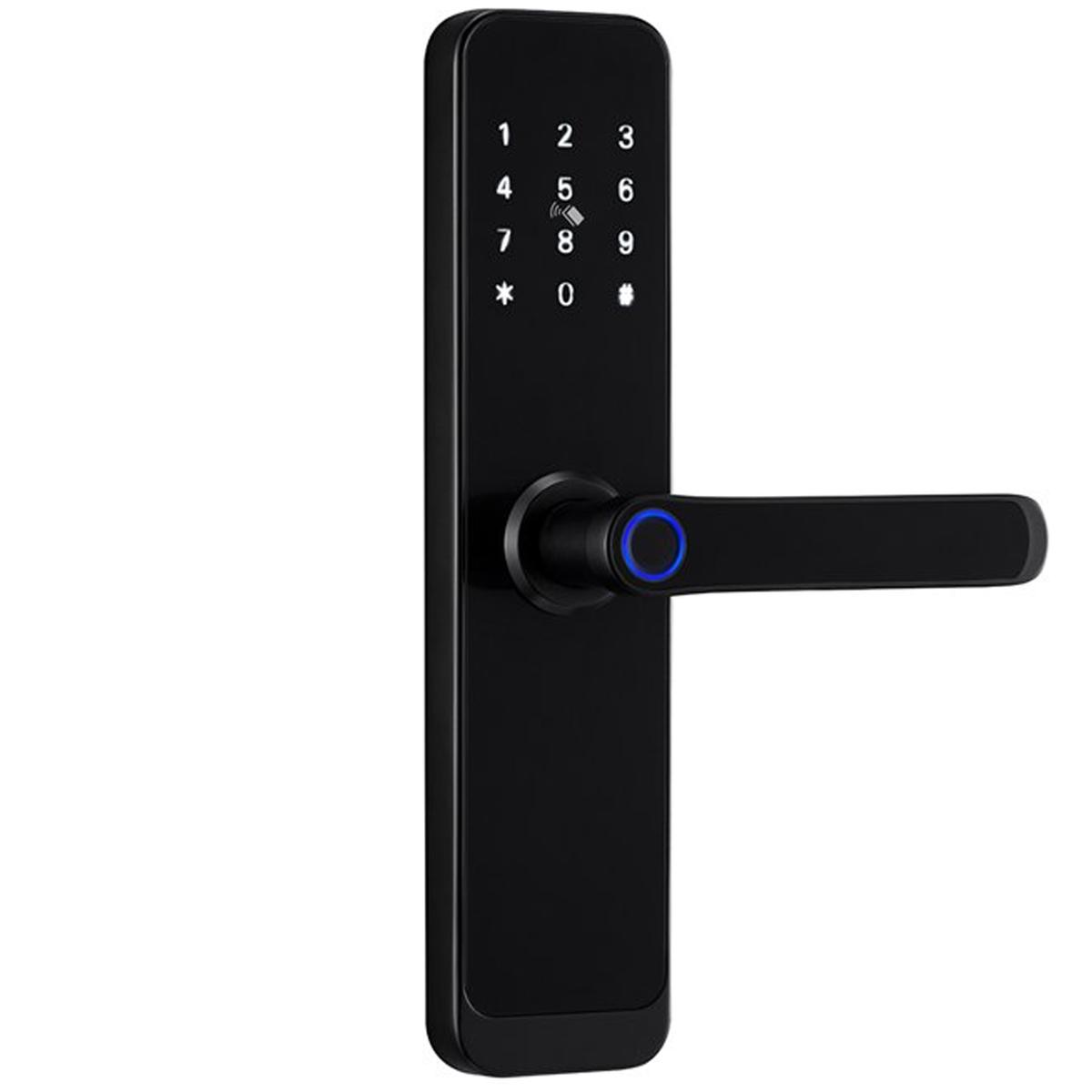 Foto 4 pulgar | Manija Con Huella Digital Ventdepot Mxkyo-003 3 Piezas Negro