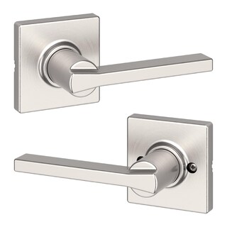 Foto 1 | Manilla De Puerta Kwikset Casey Interior Passage Níquel Satinado - Venta Internacional.