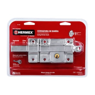 Foto 2 | Cerradura de Barra Libre Izquierda Blíster Hermex