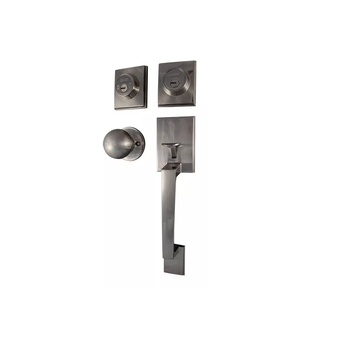 Foto 1 | Cerradura Residencial Puerta Principal Alta Seguridad Eo Safe Imports Esi-11476 color Plata