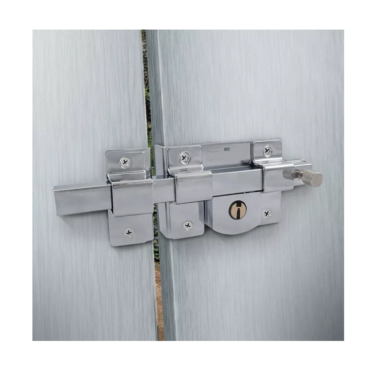 Foto 3 pulgar | Cerradura Chapa De Seguridad Barra Fija Izquierda Eo Safe Imports Esi-11479-1 Plata