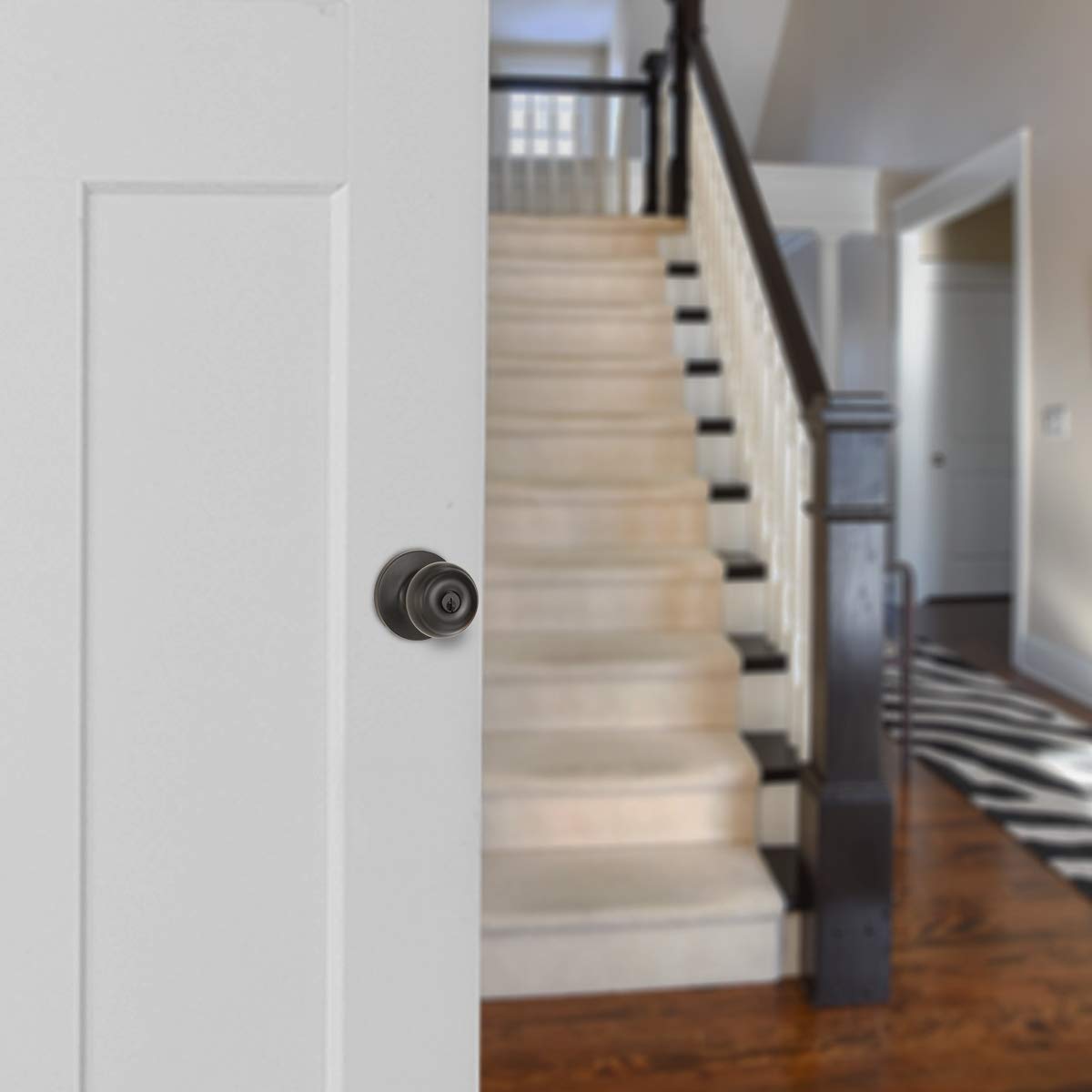 Foto 6 pulgar | Pomo Amazon Basics para Puerta Exterior-Venta Internacional