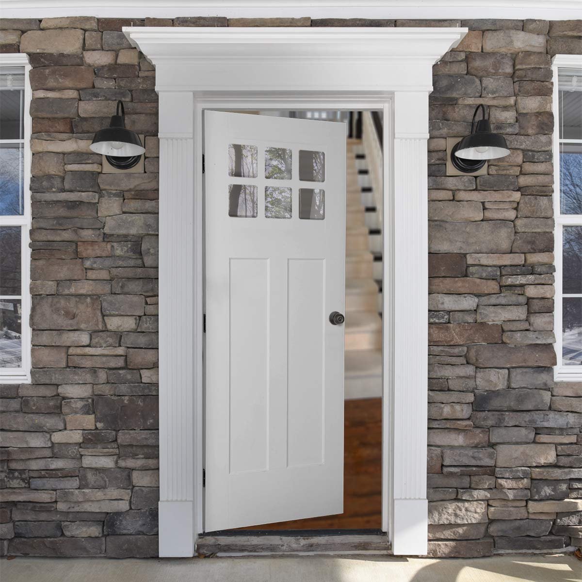 Foto 7 pulgar | Pomo Amazon Basics para Puerta Exterior-Venta Internacional