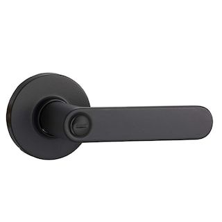Foto 2 | Palanca de Puerta Amazon Basics Contemporary Reno con Cerradura Negra Mate - Venta Internacional
