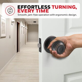 Foto 7 | Pomo De Puerta Honeywell Classic Passage Interior Bronce - Venta Internacional.