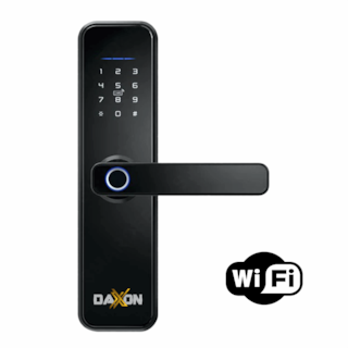 Foto 1 | Cerradura Electrónica Inteligente Daxxon B44 Negra Wifi y 5 Métodos de Apertura