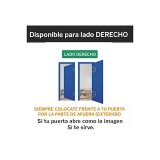 Foto 3 | Cerradura Chapa Seguridad Bulones Sobreponer Estándar Eo Safe Imports Esi-8368 color Negro